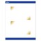 Avery Printable Rectangle Postcards, 4" x 6", Matte White, Pre-printed Gold Blush Design, Sure Feed Technology, Laser & Inkjet Compatible, 40 Total, Great for Branding, Marketing, and Events